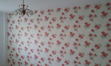 Montaj tapet Pipera — fotografie din lucrările executate 1