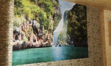 Montaj tapet Tei — fotografie din lucrările executate 5